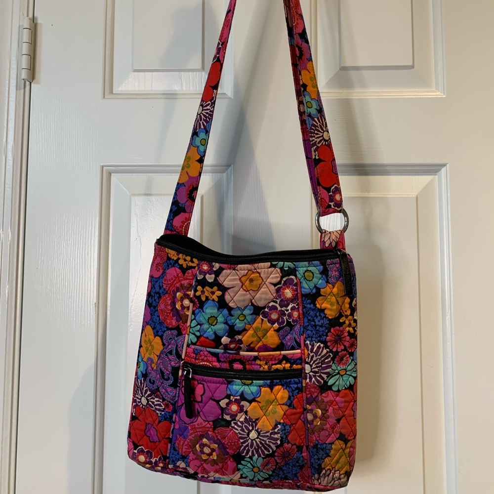 Vera Bradley Crossbody Messenger Bag - Picture 1 of 7